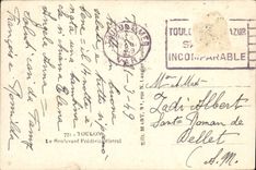 CPA Toulon Le Boulevard Frederic Mistral 