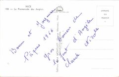 CPA Nice La Promenade des Anglais 