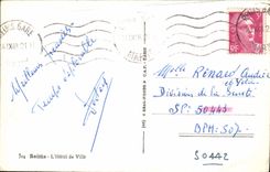 CPA Reims L'Hotel de Ville 