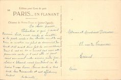 CPA Paris Chimere de Notre Dame et Sainte Chapelle 