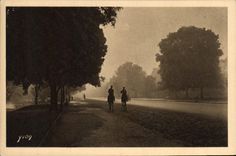 CPA Paris Allee des Cavaliers Avenue du Bois de Boulogne 