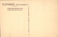 CPA Paris L'Eglise Saint Germain des Pres 