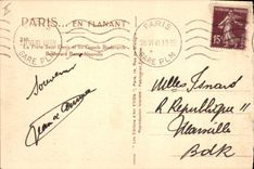 CPA Paris La Porte Saint Denis et les Grands Boulevards