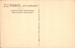 CPA Paris Le Jube de l'Eglise Sainte Genevieve 