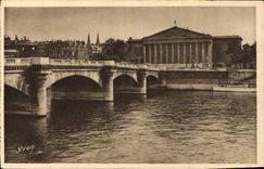 CPA Paris La Chambre des Deputes et le Pont de la Concorde 