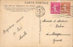 CPA Paris La Tombe du Soldat inconnu 