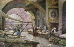 CPA Roma Sparita Venditori di peace et Portico d'Ottavia 