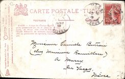 CPA Paris Avenue des Champs Elysees 