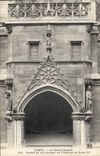 CPA Paris La Sainte Chapelle Portail au and donnant sur l'Oratoire de Louis XI 