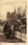 CPA Paris Bouquiniste et Notre Dame 