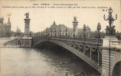 CPA Paris Pont Alexandre III 
