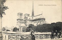 CPA Paris Notre Dame l'Abside 