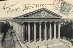 CPA Paris l'eglise de la Madeleine 