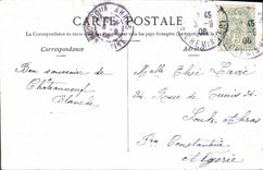 CPA Paris la Grille du Parc Monceau 