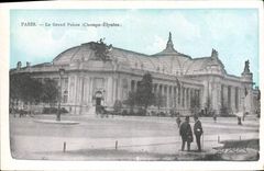 CPA Paris la Grand Palais Champs Elysees 