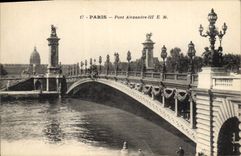 CPA Paris Pont Alexandre III 
