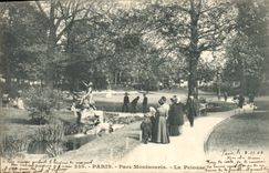 CPA Paris Parc Montsouris le Pelouse 