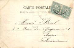 CPA Paris le Jardin des Tuileries et la Rue de Rivoli 