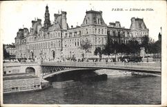 CPA Paris l'Hotel de Ville 