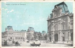 CPA Paris la Cour du Carrousel 