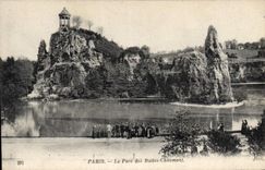 CPA Paris le Parc des Buttes Chaumont 