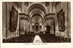 CPA Paris Eglise de la Sorbonne 