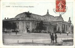 CPA Paris le Grand Palais Champs Elysees 