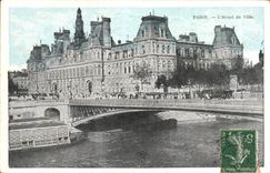 CPA Paris l'Hotel de Ville 