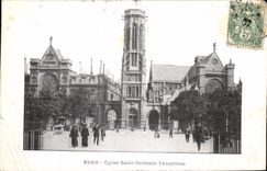 CPA Paris eglise Saint Germain l'Auxerrois 
