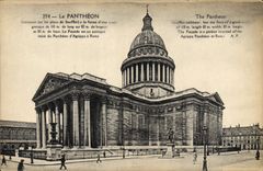 CPA Le Pantheon construit sur les plans de Soufflot 