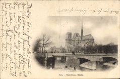 CPA Paris Notre Dame l'Abside 
