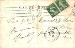 CPA Paris Notre Dame Nef Laterale 