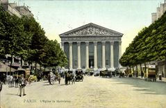 CPA Paris l'eglise la Madeleine 