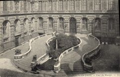 CPA Paris le Louvre Cour du Manege 