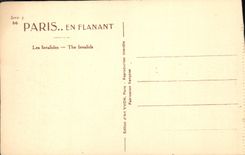 CPA Paris en flanant les Invalides 