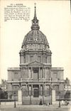 CPA Paris Dome des Invalidess Eglise construite par Mansart en 1706 