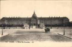 CPA Paris l'hotel des Invalides 