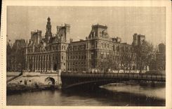CPA Paris en flanant l'hotel de Ville 