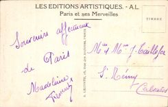 CPA Paris Facade de l'eglise Notre Dame 