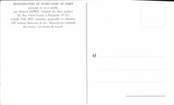 CPA Notre Dame de Paris VIIIe Centenaire 1163 1963 
