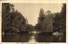 CPA Paris Bois de Boulogne le Lac 