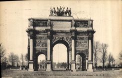 CPA Paris Arc de Triomphe du Carrousel 