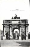 CPA Paris Arc de Triomphe du Carrousel 
