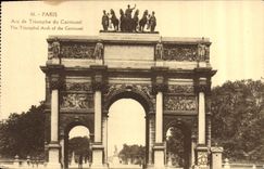 CPA Paris Arc de Triomphe du Carrousel 