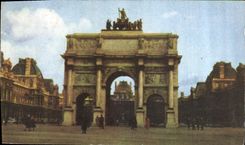 CPA Paris Arc de Triomphe du Carrousel 