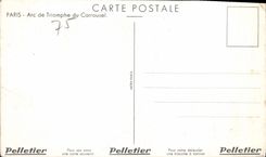 CPA Paris Arc de Triomphe du Carrousel 