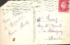 CPA Paris et ses Merveilles Arc de Triomphe du Carrousel 1806 1808 