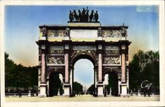 CPA Paris l'Arc de Triomphe du Carrousel 