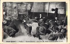 REPRO Paris Ignore Fradin Rez de Chaussee Soupe et droit de passer la nuit 