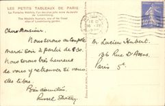 CPA Les petits Tableaux de Paris la Fontaine Medicis l'un des plus jolis coins du Jardin du Luxembou